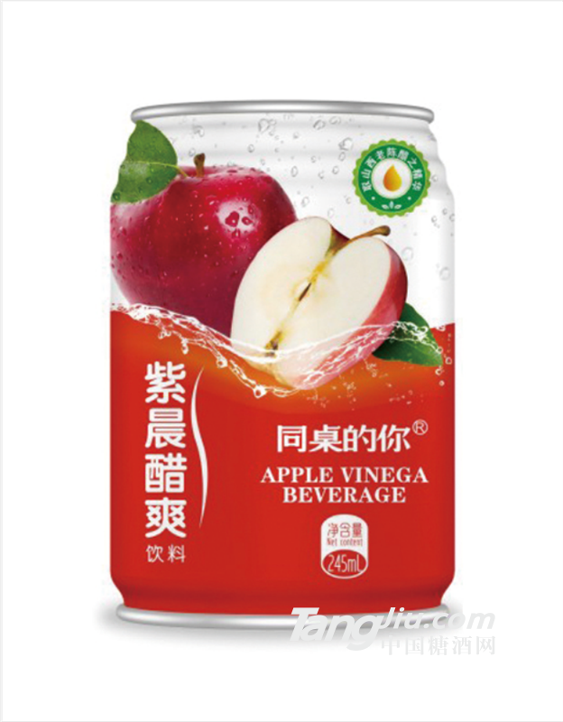 同桌的你蘋果醋爽飲料 245ml