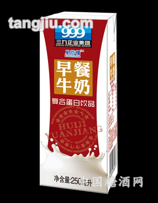 三九早餐牛奶250ml