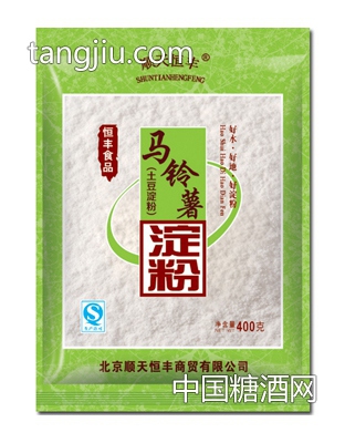 順天恒豐淀粉 馬鈴薯淀粉400g