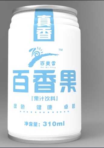 百香果果汁飲料—藍天下