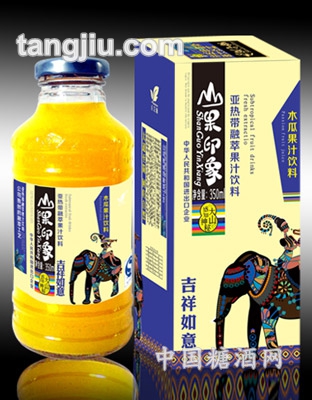 山果印象木瓜汁350ml