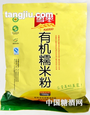 雪棗有機(jī)糯米粉1000g