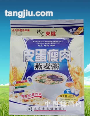 皮蛋瘦肉燕麥粥450g