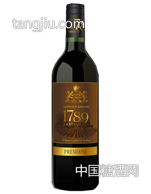 艾暮1789優質城堡紅葡萄酒