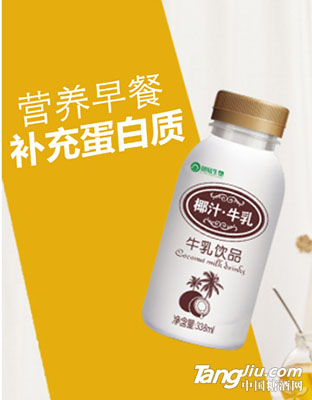 椰汁牛乳飲品330ml