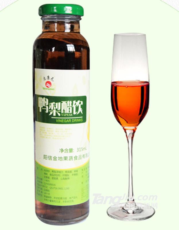 啟康元-鴨梨醋飲-315ml