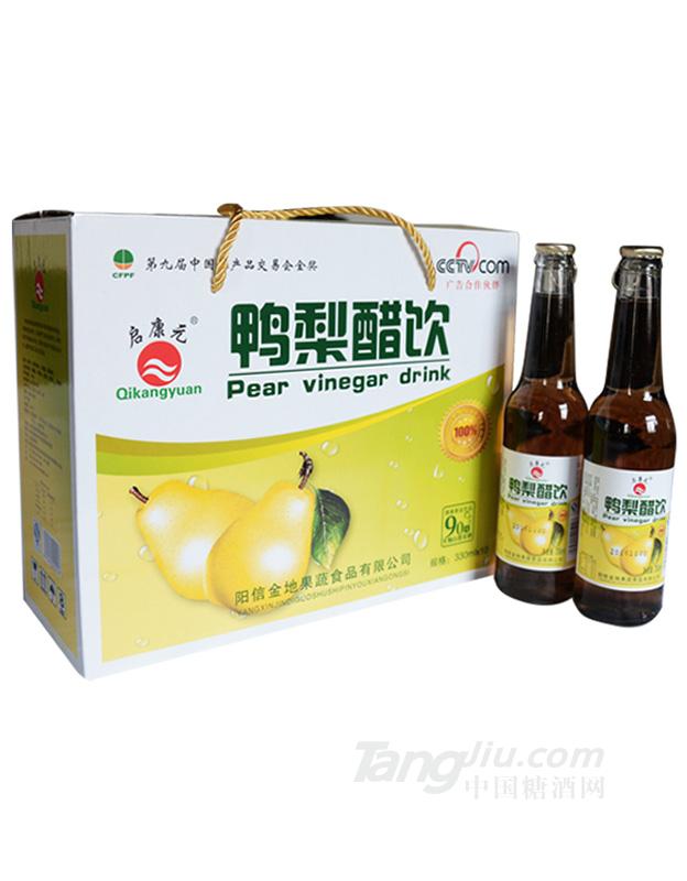 啟康元-鴨梨醋飲-330ml