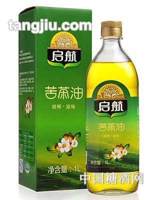 啟航有機山茶油1L