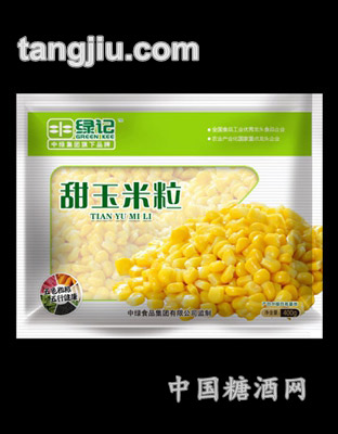 綠記速凍蔬菜甜玉米粒400g