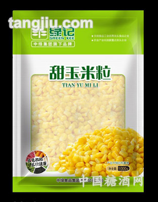 綠記速凍蔬菜甜玉米粒1kg