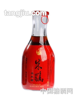 朱鹮黑米酒半甜9度紅標(biāo)300ml