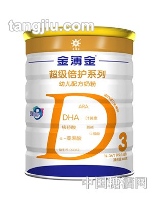 金薄金超級倍護(hù)幼兒配方羊奶粉800g