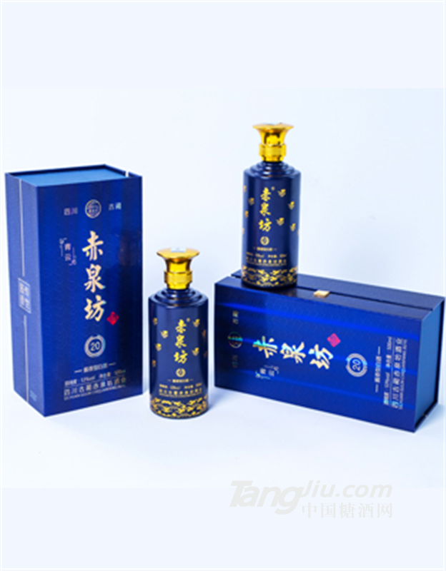 赤泉坊青云20醬香型白酒 53%vol 500ml