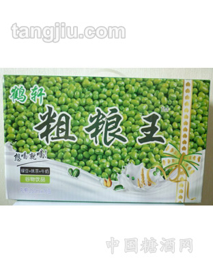 鶴軒粗糧王綠豆+抹茶+牛奶250ml