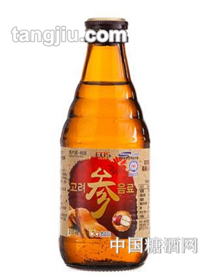 韓國(guó)EOSTASTE蘋(píng)果味人參飲料210ml