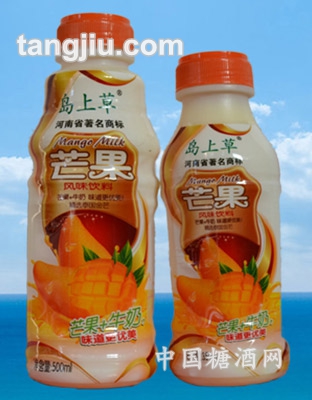 島上草芒果奶500ml