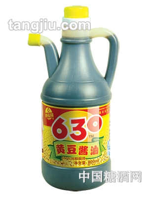 黃花園黃豆醬油630ml