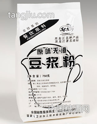 原味無渣餐飲豆漿粉750g