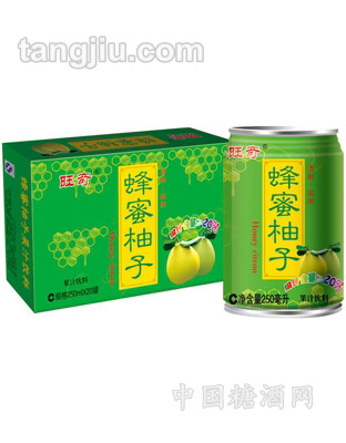 旺奇蜂蜜柚子果汁飲料250ml