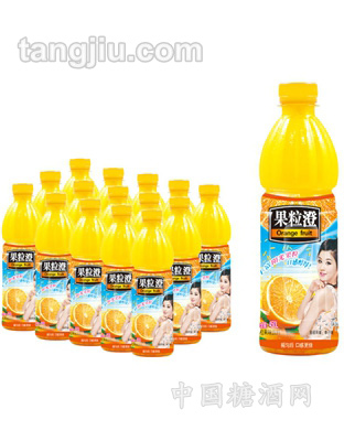 果粒澄橙粒果味飲料450ml