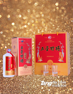 五 星特將不老酒10紅標(biāo)禮盒