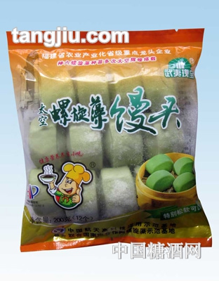 太空螺旋藻饅頭200g