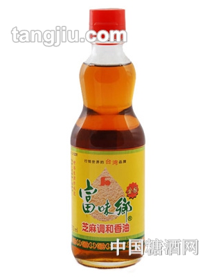 富味鄉(xiāng)芝麻調(diào)和香油370ml