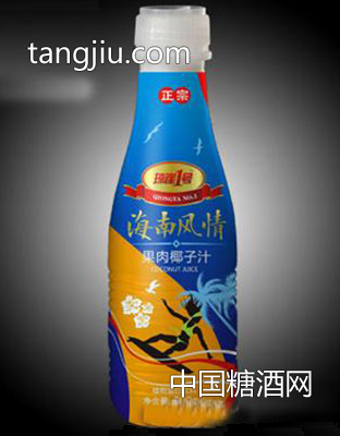 瓊崖一號海南風(fēng)情果肉椰子汁500ML