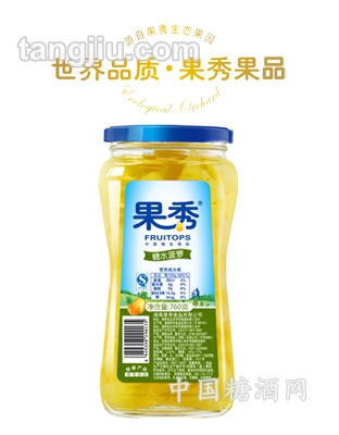 760g玻璃瓶糖水菠蘿