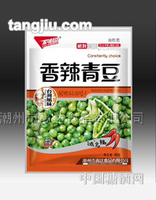 五味園香辣青豆180g