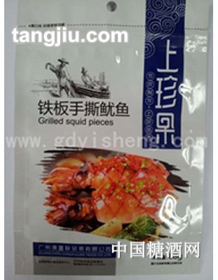 上珍果鐵板手撕魷魚(yú)88g