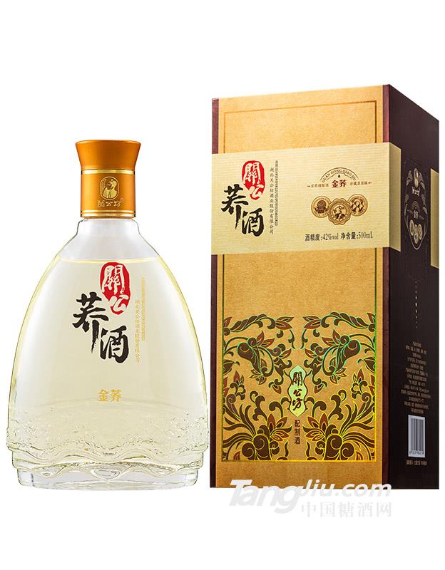 42°關(guān)公蕎酒金蕎-500ml-火熱招商