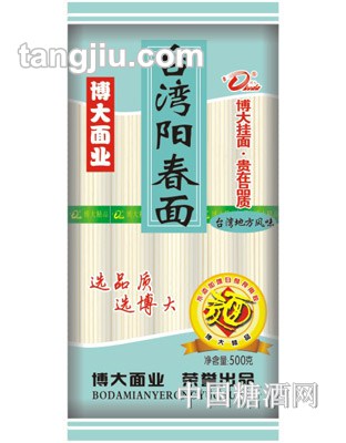 博大風(fēng)味臺(tái)灣陽春面500g