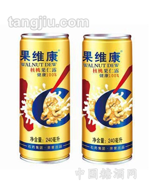 果維康核桃果仁露240ml