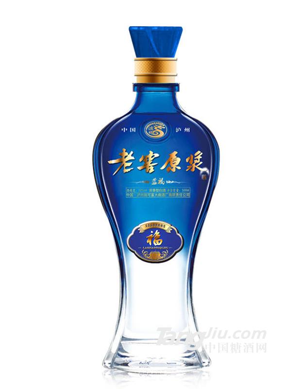 老窖原漿酒藍(lán)福