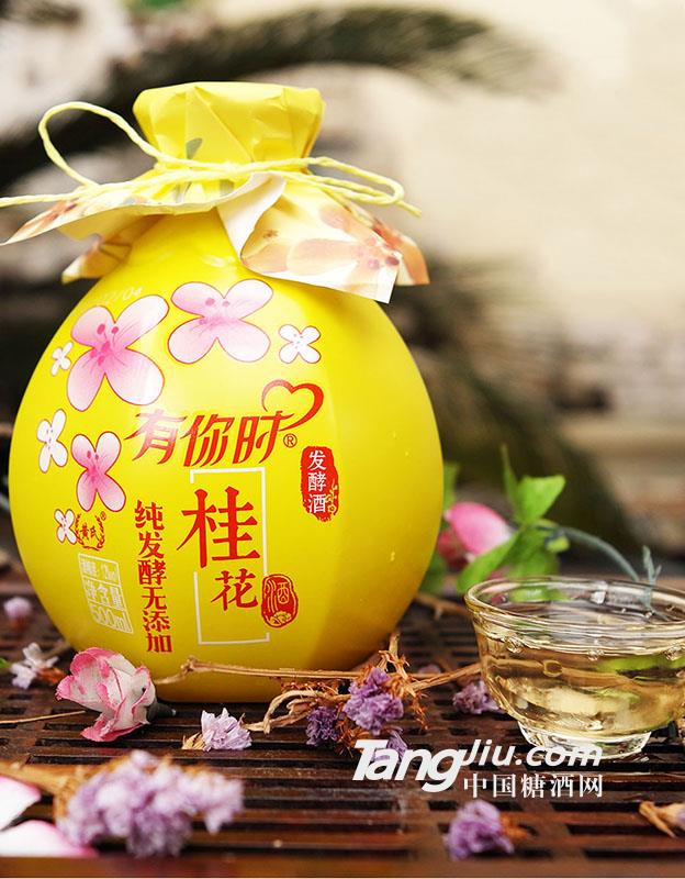 12°有你時(shí)桂花發(fā)酵酒-500ml