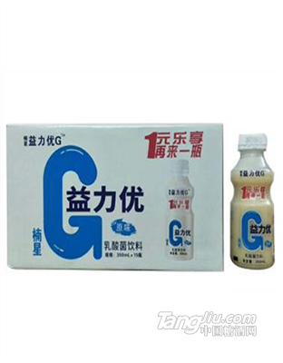 楠星益力優(yōu)G乳酸菌飲料350ml