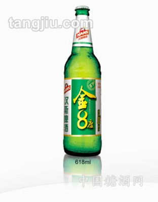 漢斯金８度啤酒618ml