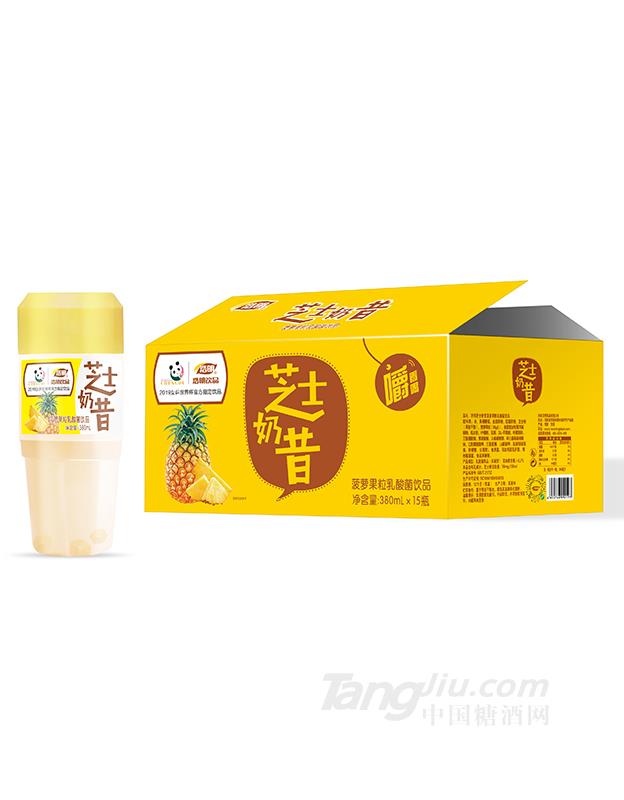 菠蘿果粒芝士奶昔380ml