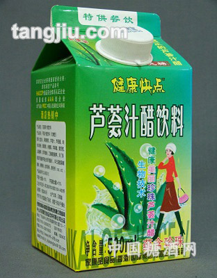 500ml健康快點(diǎn)蘆薈汁醋飲料