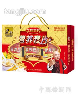 牛奶加鈣營養(yǎng)麥片（開窗禮盒）760g