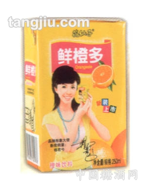 無菌磚含乳飲料系列—橙子味