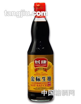 長(zhǎng)康釀造金標(biāo)生抽500ml