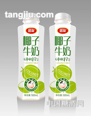 團(tuán)友椰子牛奶500mL