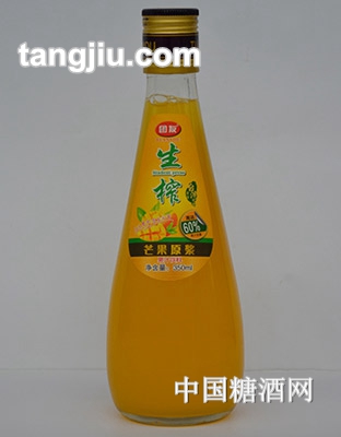 團友生榨芒果汁飲料350ml