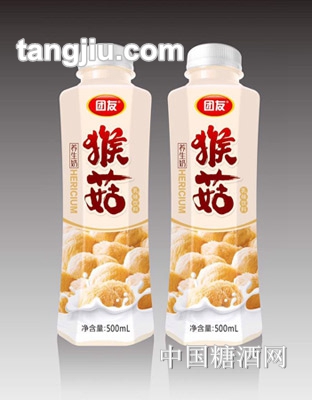 團(tuán)友猴菇牛奶500mL