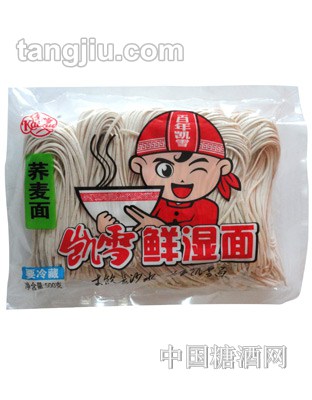 凱雪蕎麥鮮濕面500g