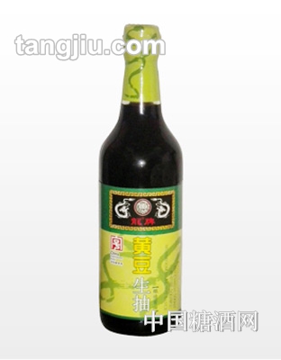 龍牌黃豆生抽500ml