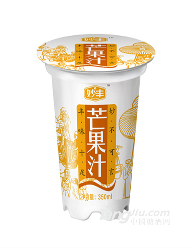 妙豐芒果汁350ML