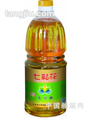 七彩花一級(jí)大豆油1800ml